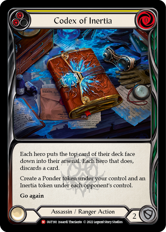 Codex of Inertia [OUT161] (Outsiders) - Waypoint Games CA