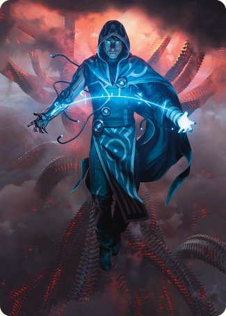 Jace, the Perfected Mind Art Card [Phyrexia: All Will Be One Art Series] - Waypoint Games CA