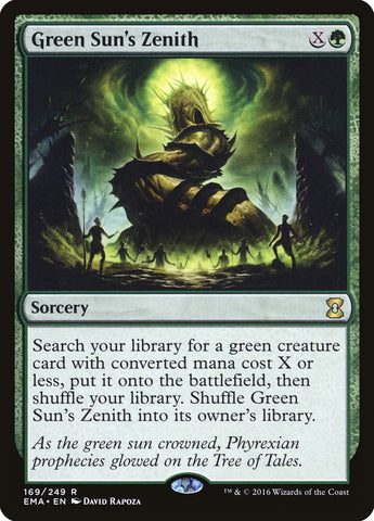 Green Sun's Zenith [Eternal Masters] - Waypoint Games CA