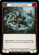 Silverwind Shuriken [OUT054] (Outsiders)  Rainbow Foil - Waypoint Games CA