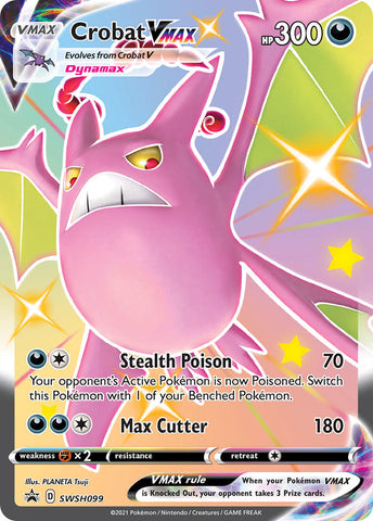 Crobat VMAX (SWSH099) (Jumbo Card) [Sword & Shield: Black Star Promos] - Waypoint Games CA