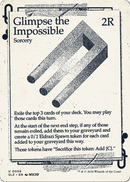 Glimpse the Impossible (0058) [Secret Lair x MSCHF: The Zeta Set]