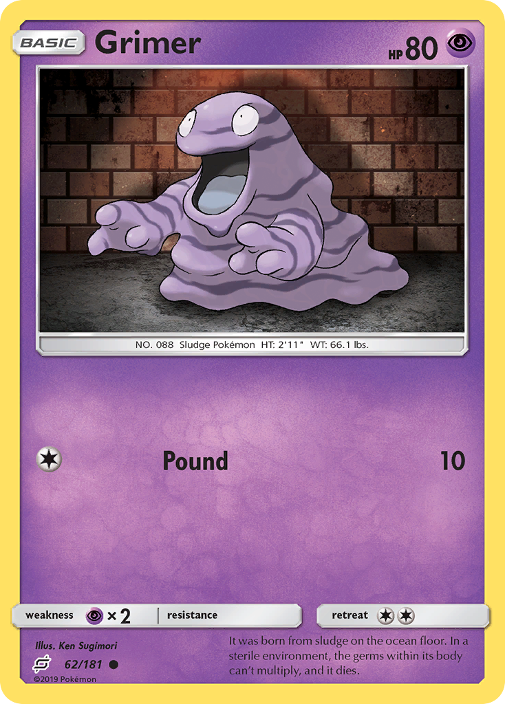 Grimer (62/181) [Sun & Moon: Team Up] - Waypoint Games CA