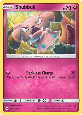 Snubbull (90/149) [Sun & Moon: Base Set] - Waypoint Games CA