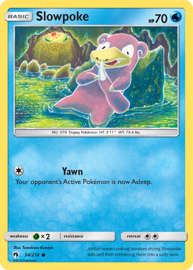 Slowpoke (54/214) [Sun & Moon: Lost Thunder] - Waypoint Games CA