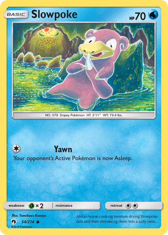 Slowpoke (54/214) [Sun & Moon: Lost Thunder] - Waypoint Games CA