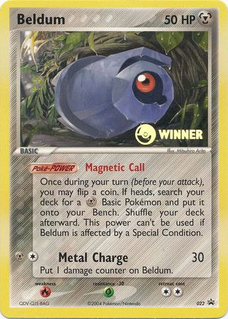 Beldum (022) (Winner Promo) [League & Championship Cards] - Waypoint Games CA
