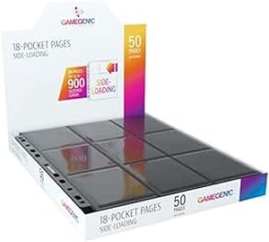 Gamegenic 18-Pocket Page Side-Loading