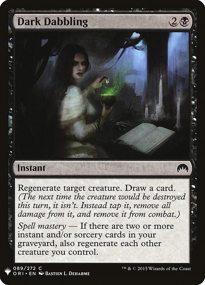 Dark Dabbling [Mystery Booster] - Waypoint Games CA