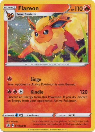 Flareon (SWSH041) [Sword & Shield: Black Star Promos] - Waypoint Games CA
