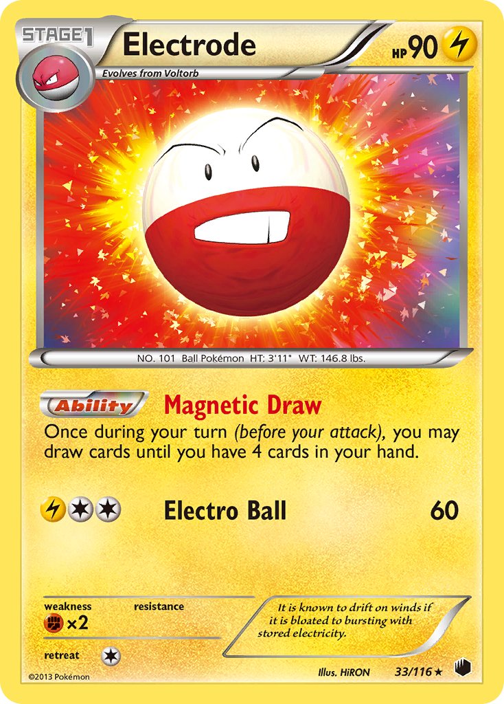 Electrode (33/116) (Theme Deck Exclusive) [Black & White: Plasma Freeze] - Waypoint Games CA