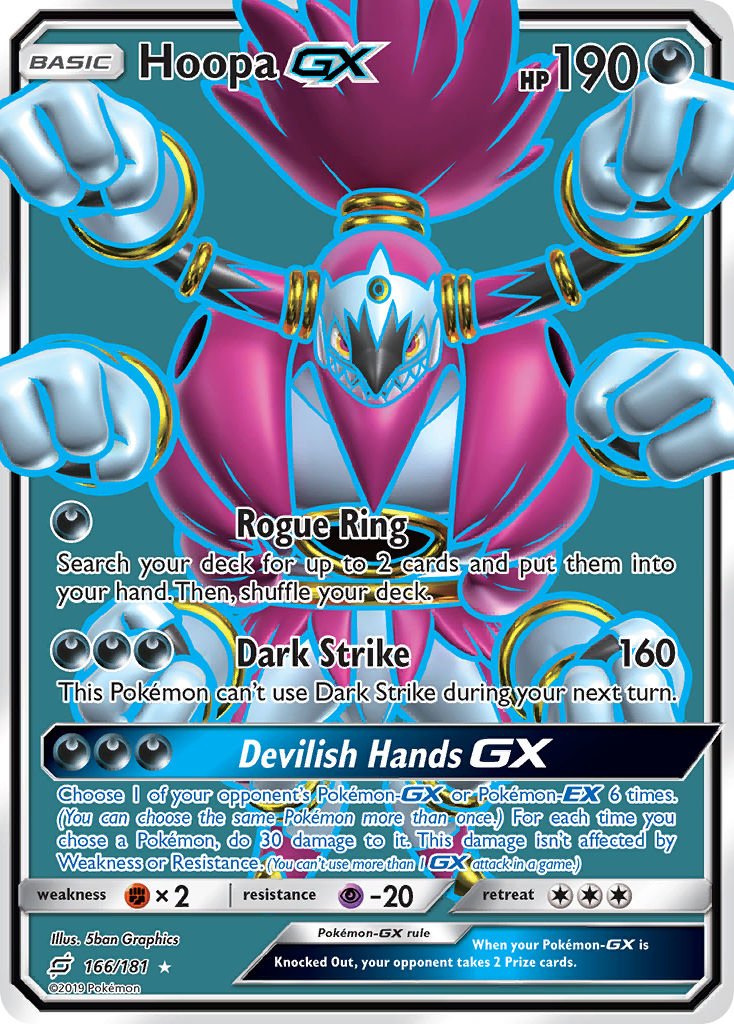 Hoopa GX (166/181) [Sun & Moon: Team Up] - Waypoint Games CA