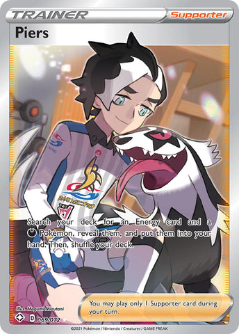 Piers (069/072) [Sword & Shield: Shining Fates] - Waypoint Games CA