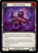 Runic Reaping (Red) [DYN185] (Dynasty)  Rainbow Foil - Waypoint Games CA