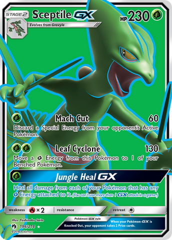 Sceptile GX (196/214) [Sun & Moon: Lost Thunder] - Waypoint Games CA