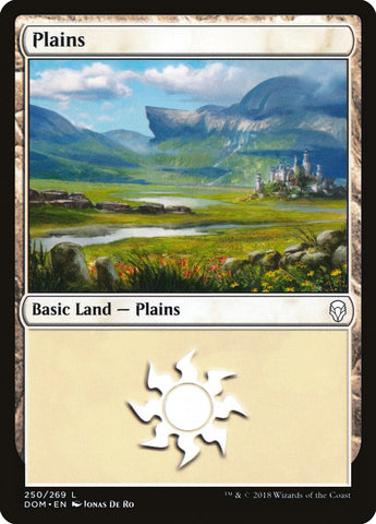 Plains (250) [Dominaria] - Waypoint Games CA