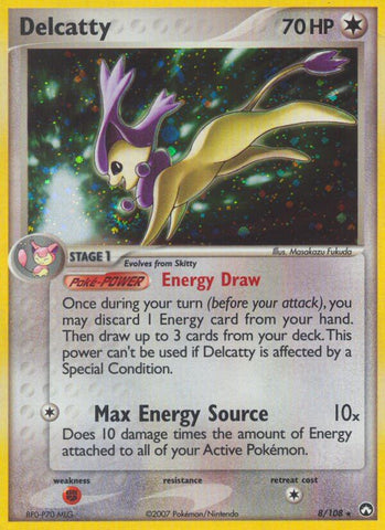 Delcatty (8/108) (Theme Deck Exclusive) [EX: Power Keepers] - Waypoint Games CA