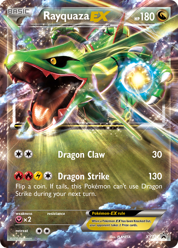Rayquaza EX (XY73) [XY: Black Star Promos] - Waypoint Games CA