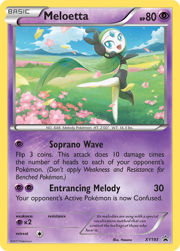 Meloetta (XY193) [XY: Black Star Promos] - Waypoint Games CA