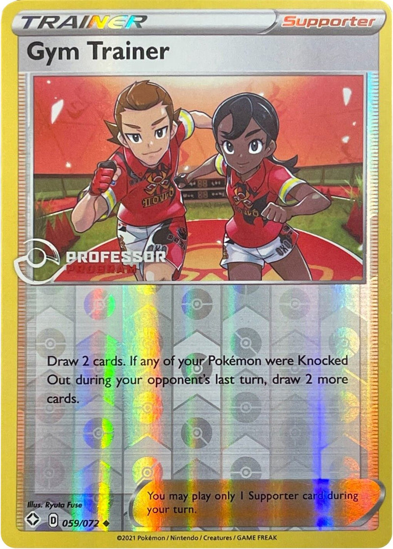 Gym Trainer (059/072) (Professor Program Promo) [Sword & Shield: Shining Fates] - Waypoint Games CA