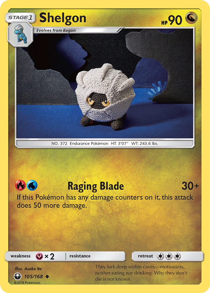 Shelgon (105/168) [Sun & Moon: Celestial Storm] - Waypoint Games CA