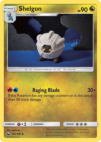 Shelgon (105/168) [Sun & Moon: Celestial Storm] - Waypoint Games CA