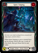 Spire Sniping (Blue) [OUT132] (Outsiders)  Rainbow Foil - Waypoint Games CA