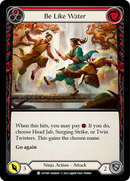 Be Like Water (Red) [OUT068] (Outsiders)  Rainbow Foil - Waypoint Games CA