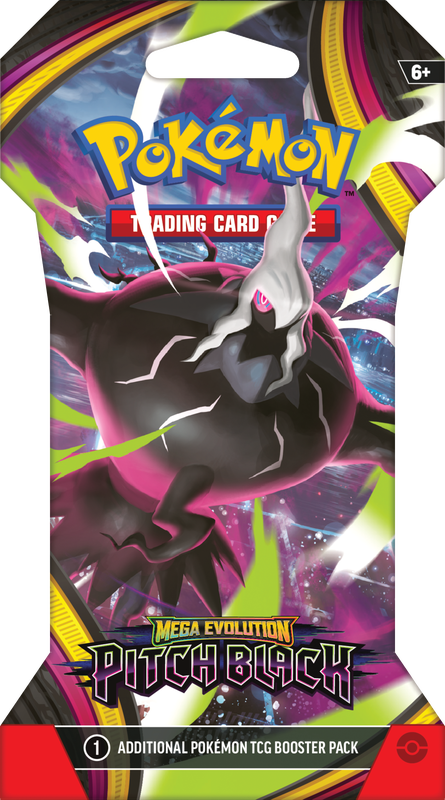 Pokemon Mega Evolutions Pitch Black Booster