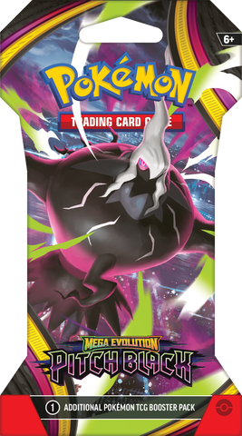 Pokemon Mega Evolutions Pitch Black Booster