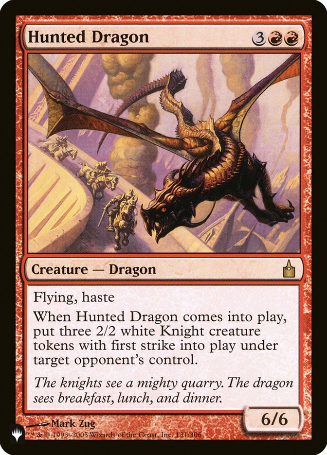 Hunted Dragon [The List] - Waypoint Games CA