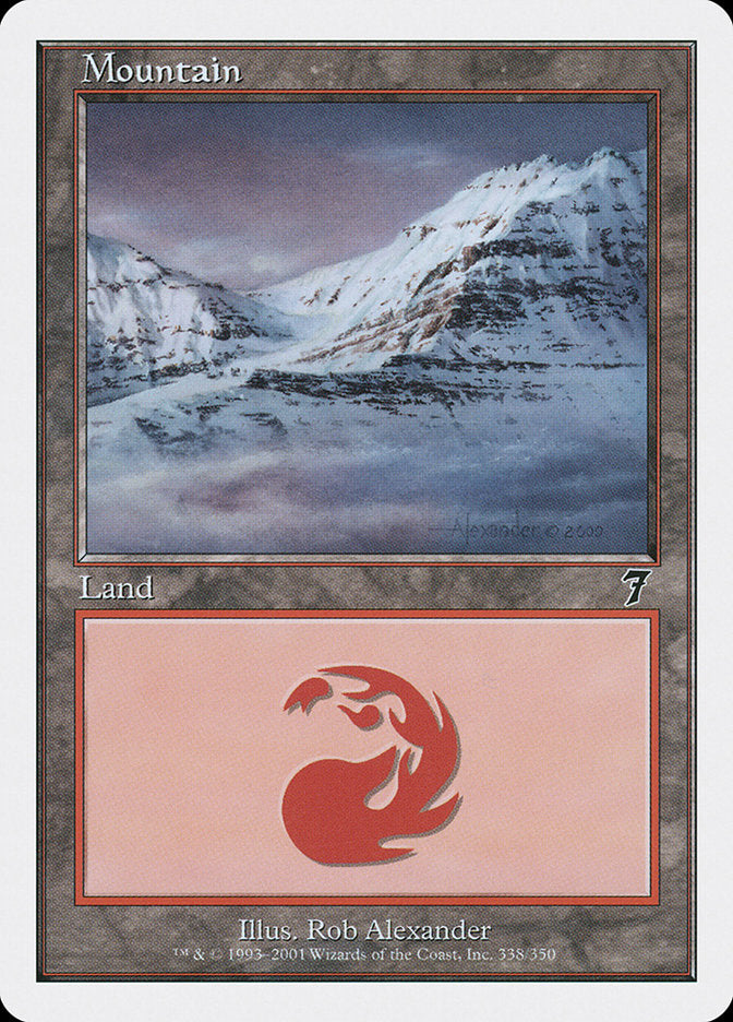 Mountain (338) [Seventh Edition] - Waypoint Games CA