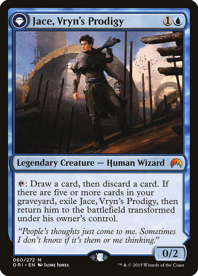 Jace, Vryn's Prodigy // Jace, Telepath Unbound [Magic Origins] - Waypoint Games CA