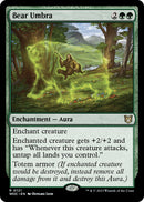 Bear Umbra [Wilds of Eldraine Commander] - Waypoint Games CA