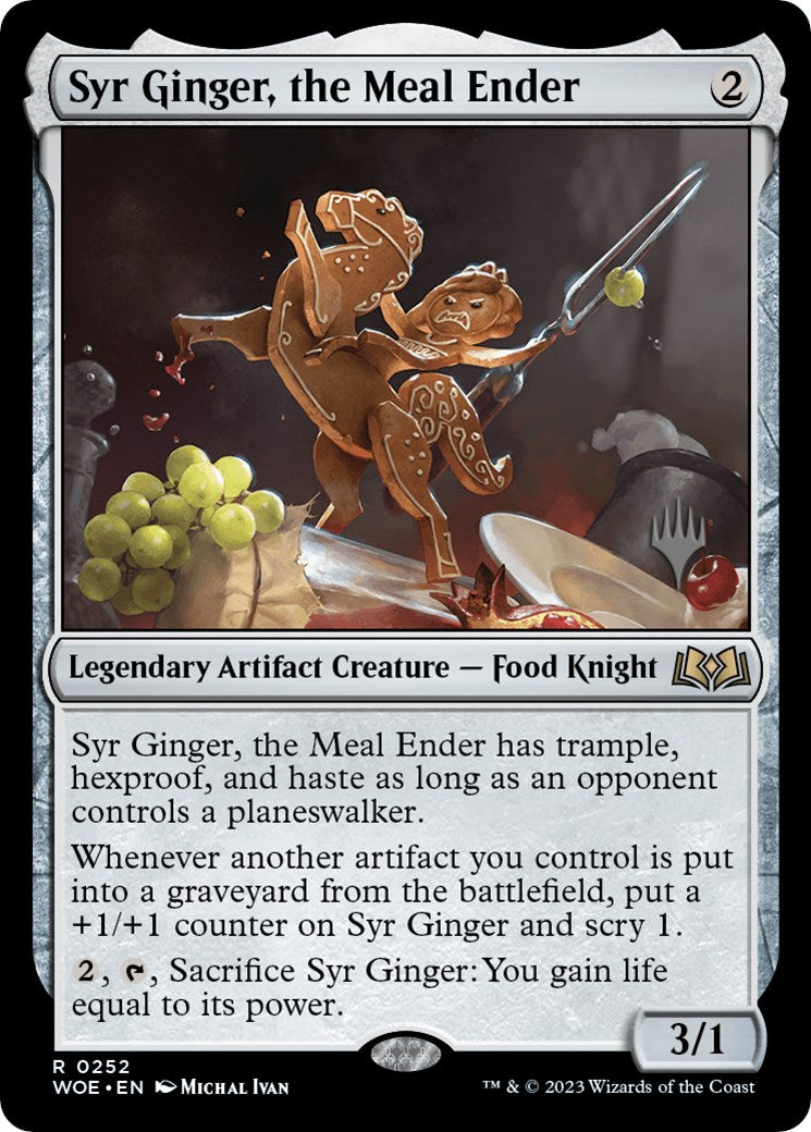 Syr Ginger, the Meal Ender (Promo Pack) [Wilds of Eldraine Promos] - Waypoint Games CA