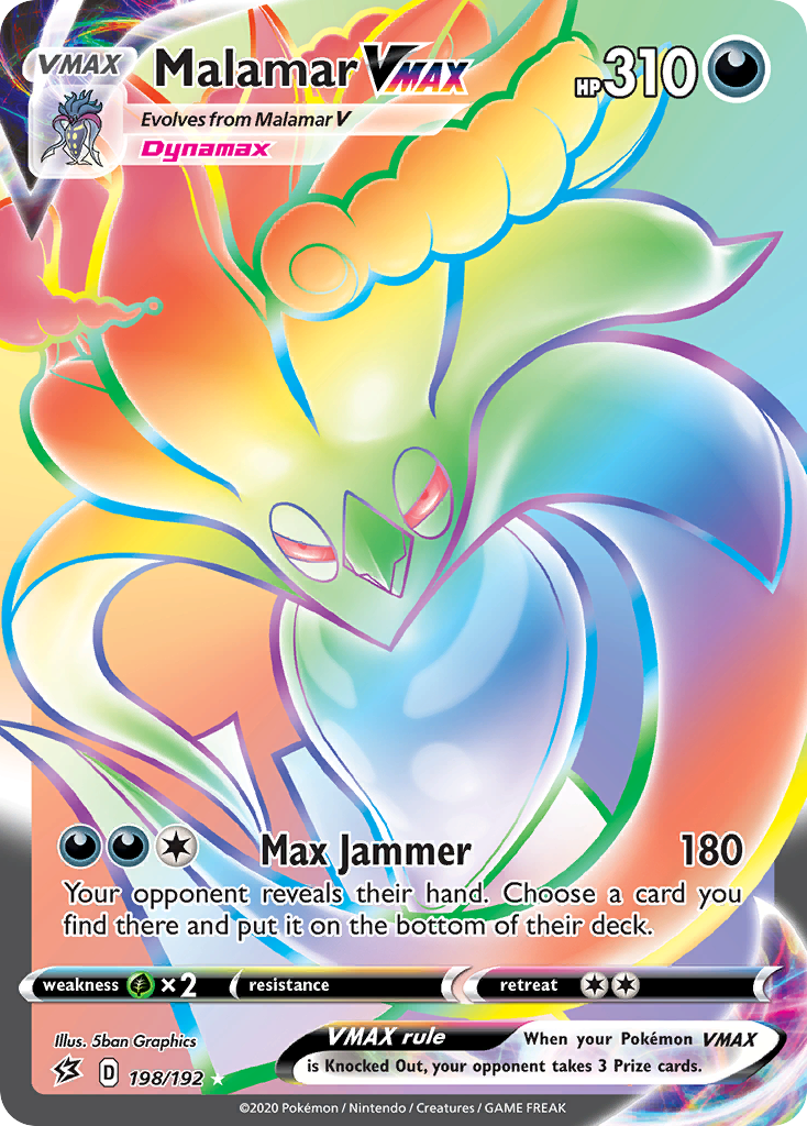 Malamar VMAX (198/192) [Sword & Shield: Rebel Clash] - Waypoint Games CA