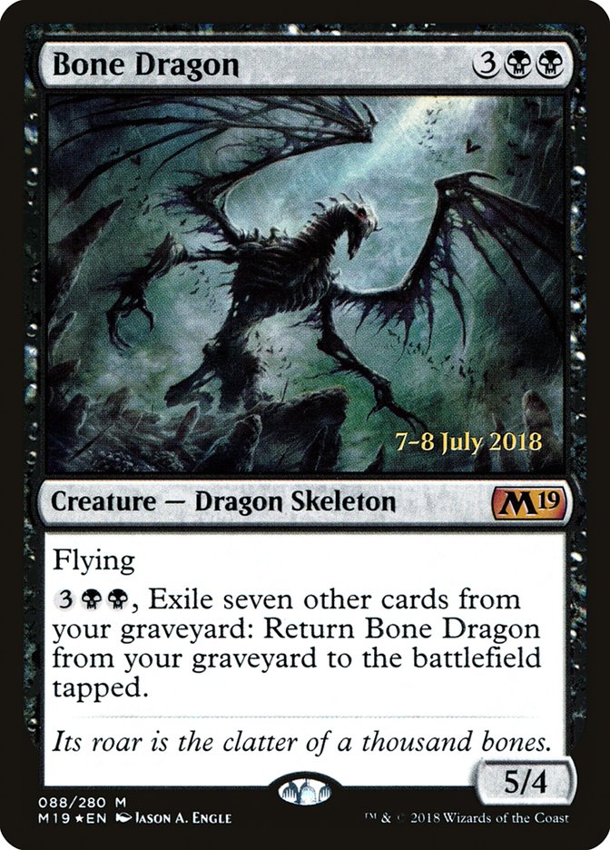 Bone Dragon [Core Set 2019 Prerelease Promos] - Waypoint Games CA