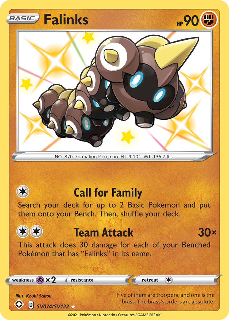 Falinks (SV074/SV122) [Sword & Shield: Shining Fates] - Waypoint Games CA