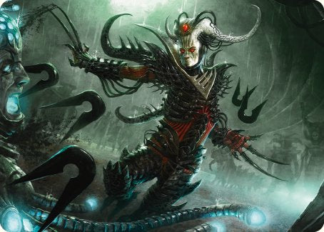 Vraan, Executioner Thane Art Card [Phyrexia: All Will Be One Art Series] - Waypoint Games CA