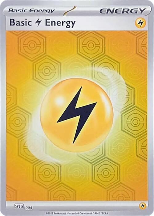 Basic Lightning Energy (004) [Scarlet & Violet: Shrouded Fable] - Waypoint Games CA