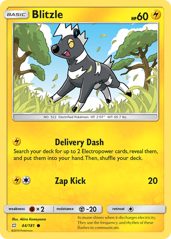 Blitzle (44/181) [Sun & Moon: Team Up] - Waypoint Games CA