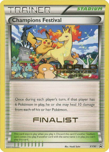 Champions Festival (XY91) (2015 Finalist) [XY: Black Star Promos] - Waypoint Games CA