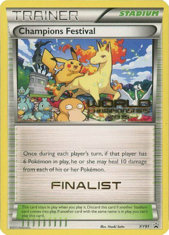 Champions Festival (XY91) (2015 Finalist) [XY: Black Star Promos] - Waypoint Games CA