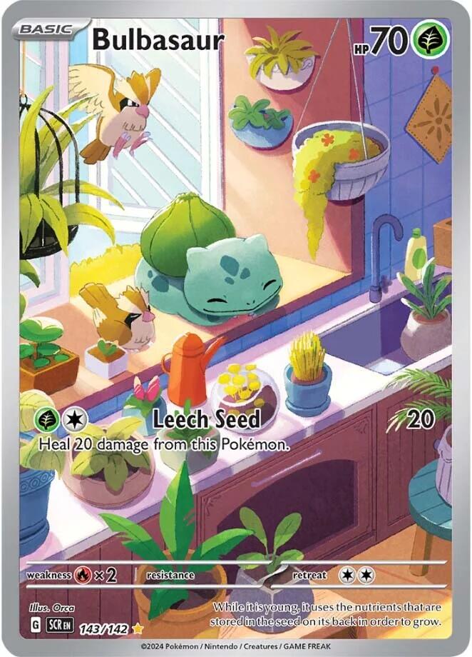 Bulbasaur (143/142) [Scarlet & Violet: Stellar Crown] - Waypoint Games CA