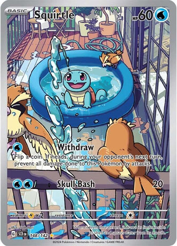 Squirtle (148/142) [Scarlet & Violet: Stellar Crown] - Waypoint Games CA