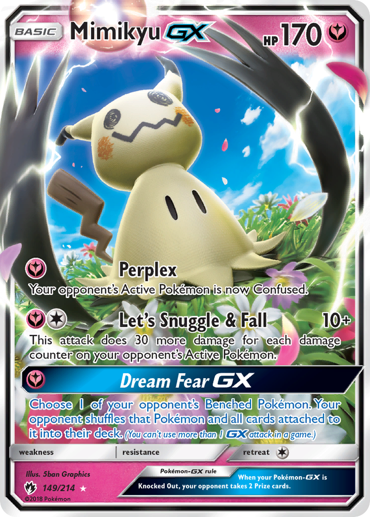 Mimikyu GX (149/214) [Sun & Moon: Lost Thunder] - Waypoint Games CA
