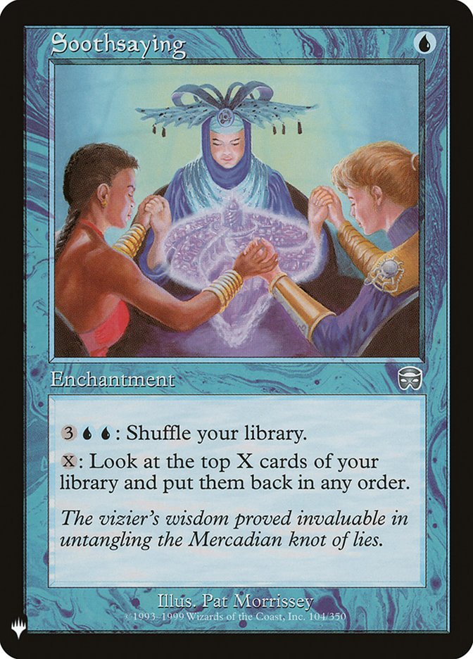 Soothsaying [Mystery Booster] - Waypoint Games CA