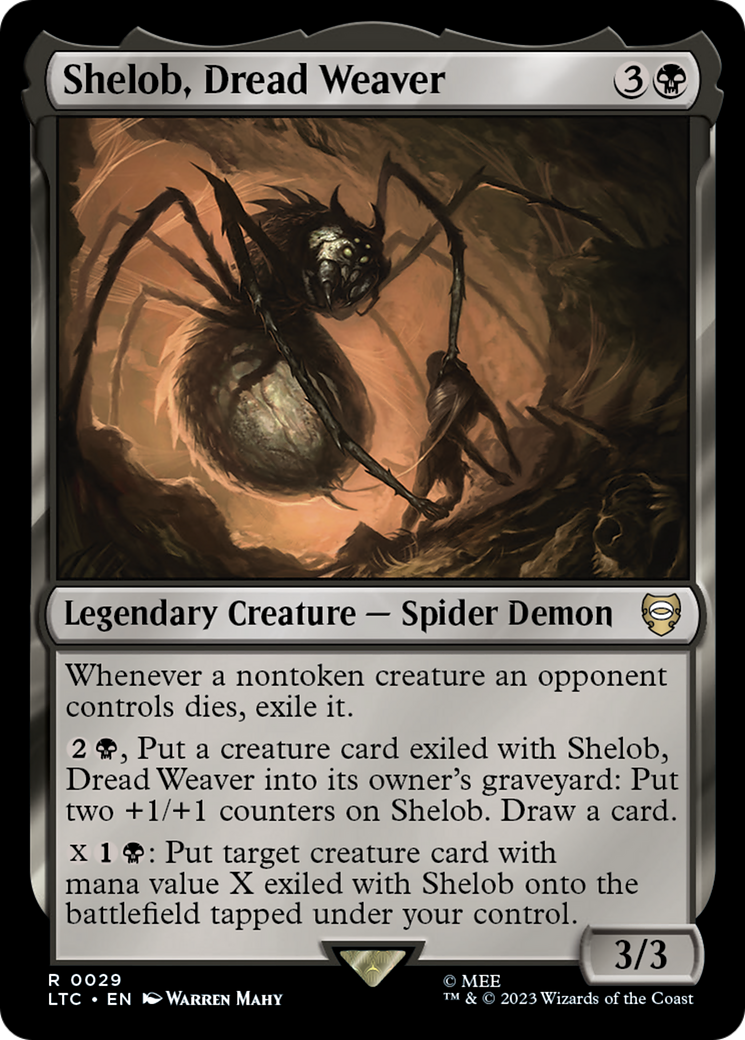 Shelob, Dread Weaver [The Lord of the Rings: Tales of Middle-Earth Commander] - Waypoint Games CA