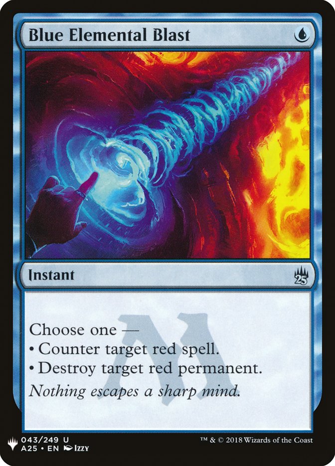 Blue Elemental Blast [Mystery Booster] - Waypoint Games CA