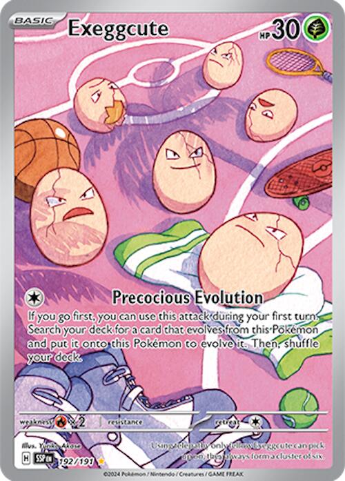 Exeggcute (192/191) [Scarlet & Violet: Surging Sparks] - Waypoint Games CA